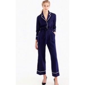 J.Crew Collection Wool Tipped Jumpsuit